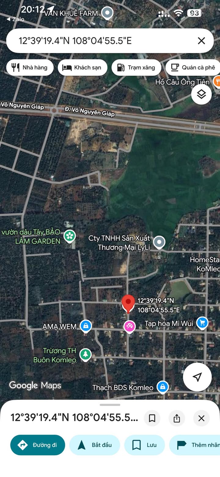 Đất nền Hòa Thắng, Buôn Ma Thuột 510m² giá 2.2 tỷ - Đầu tư an toàn, vị trí đẹp!