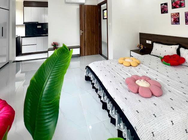 Căn hộ cho thuê tại ngõ Thái Thịnh 1 - Đống Đa, 1 phòng ngủ - Thiết kế thông thoáng, full nội thất!