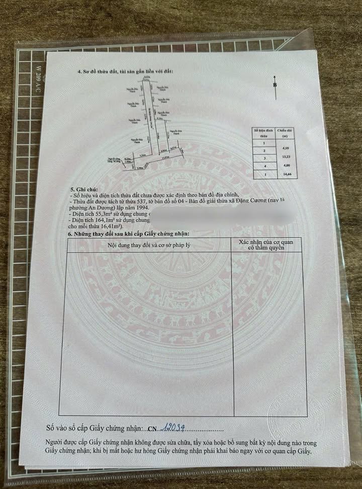 Đất nền Đặng Cương Hải Phòng 55m² giá 1.33 tỷ - Chính chủ, ô tô đỗ tại đất!