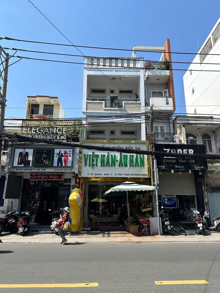 Bán nhà mặt tiền Quang Định, phường 14, quận Bình Thạnh 74m² - Đầu tư sinh lời ngay!