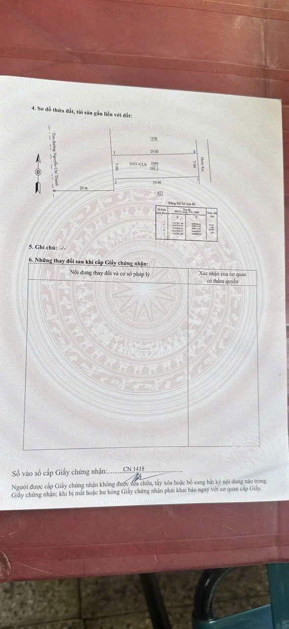 Đất mặt tiền Nguyễn Chí Thanh, Tây Ninh 210m² giá 580 triệu - Tiềm năng kinh doanh lớn!