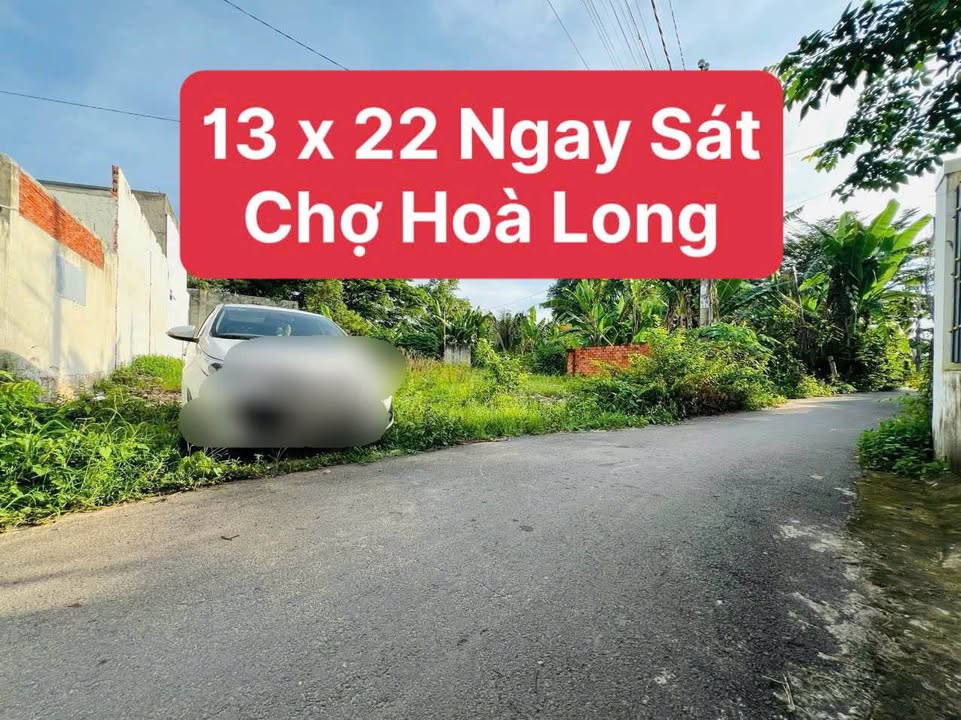 Đất nền Hoà Long, Bà Rịa - Vũng Tàu 286m² giá 2 tỷ - Sổ hồng chính chủ, gần chợ!