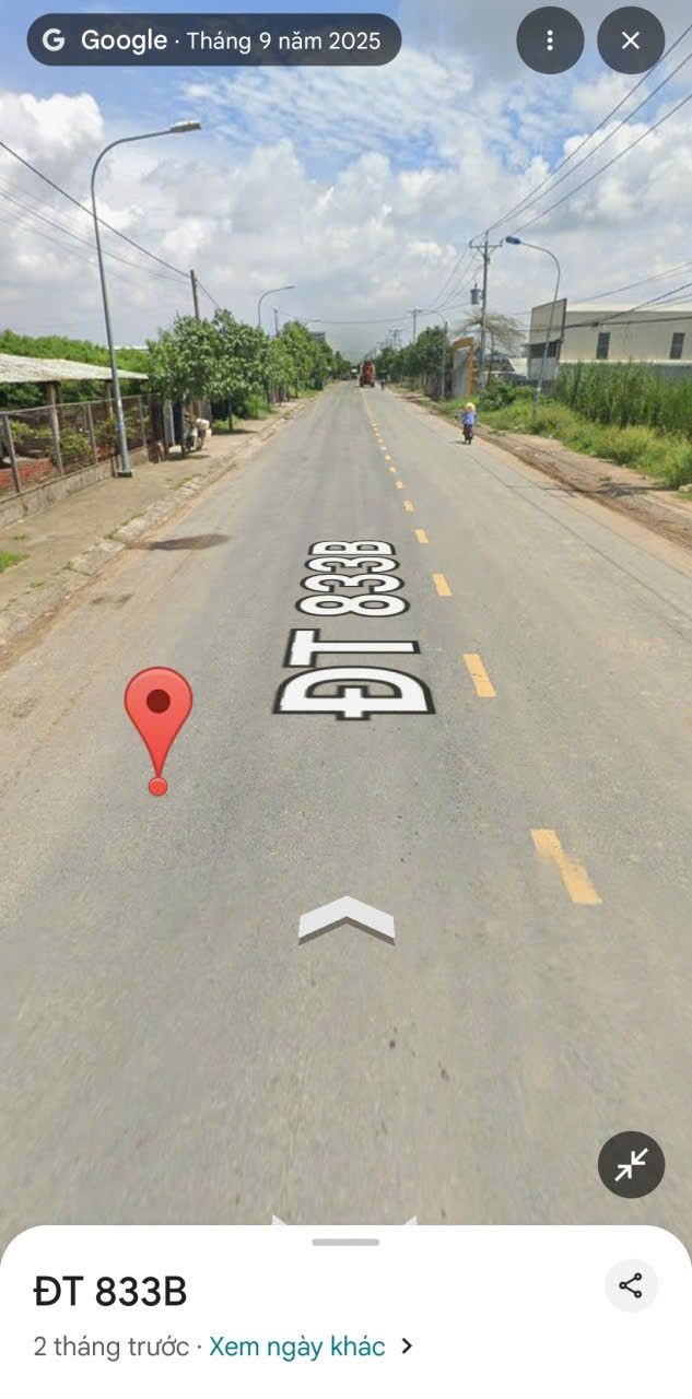 Đất mặt tiền Tỉnh Lộ 833B, Bến Lức, 500m² - Kinh doanh đa ngành lý tưởng!