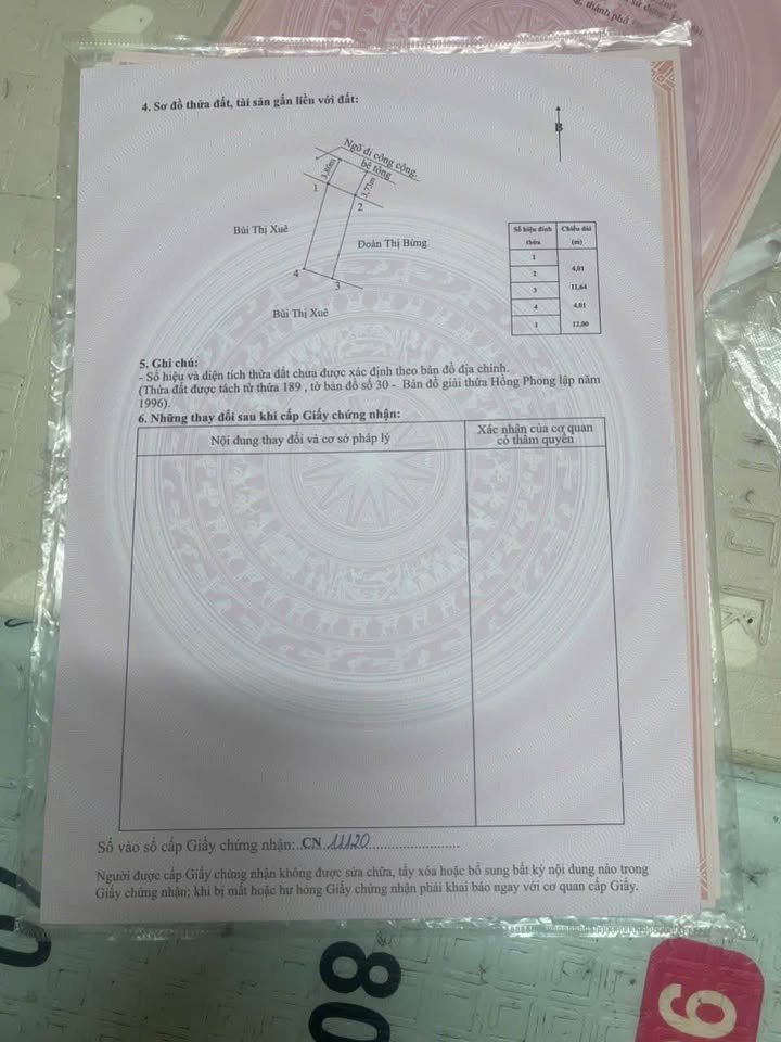 Đất nền Hồng Phong An Dương 47m² giá chỉ 1xx triệu - Cơ hội đầu tư hấp dẫn!