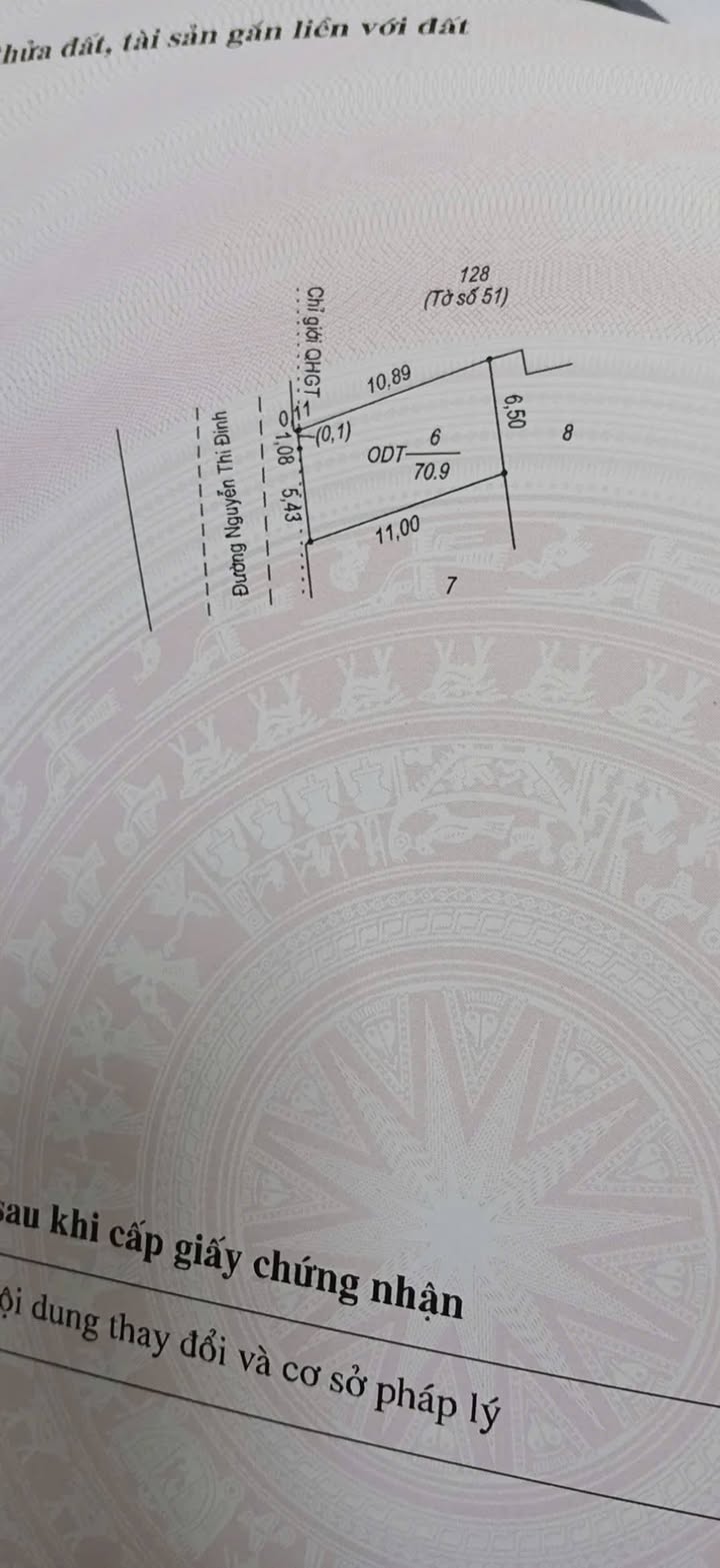 Mặt tiền Nguyễn Thị Định, Đồng Hới 70.9m² giá 1.6 tỷ - Kinh doanh ngay!