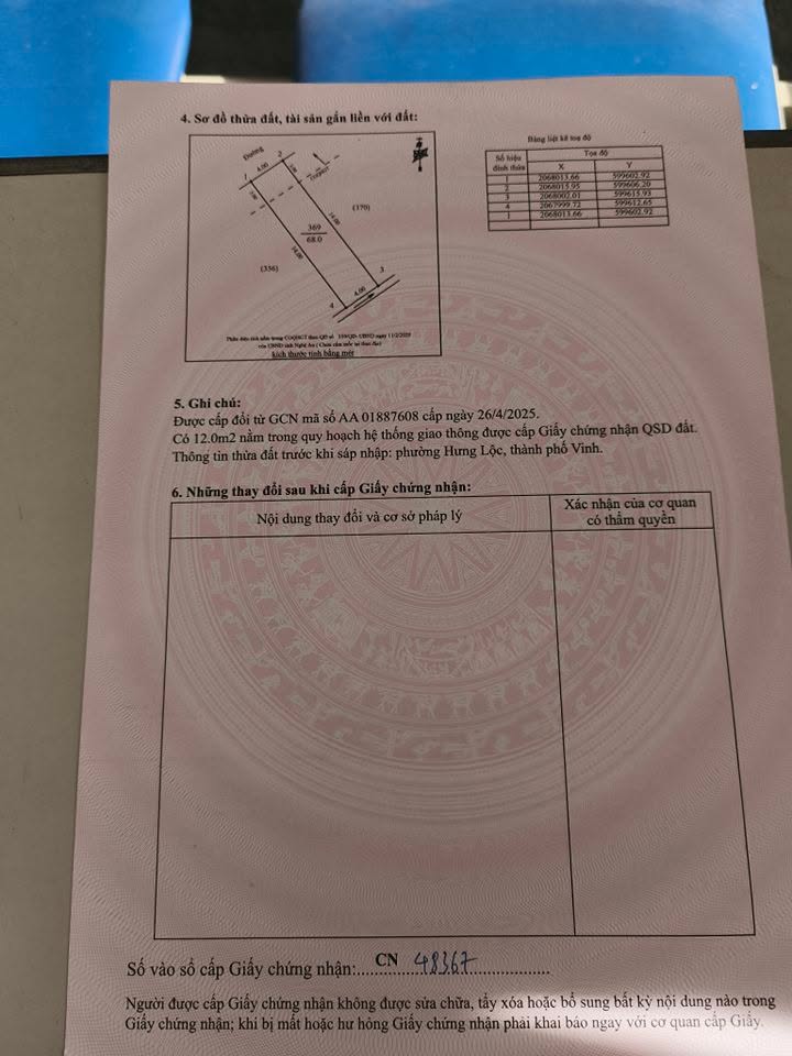 Đất nền Vinh Tân 68m² giá 3.5 tỷ - Khu dân cư văn minh, hạ tầng hoàn thiện!