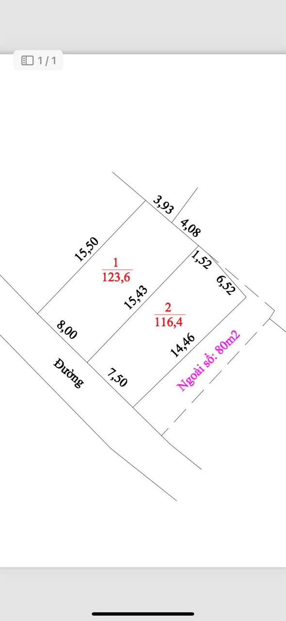 Đất Cẩm Tân Ba Vì 120m² giá 2 tỷ - Vị trí vàng gần Suối Hai!
