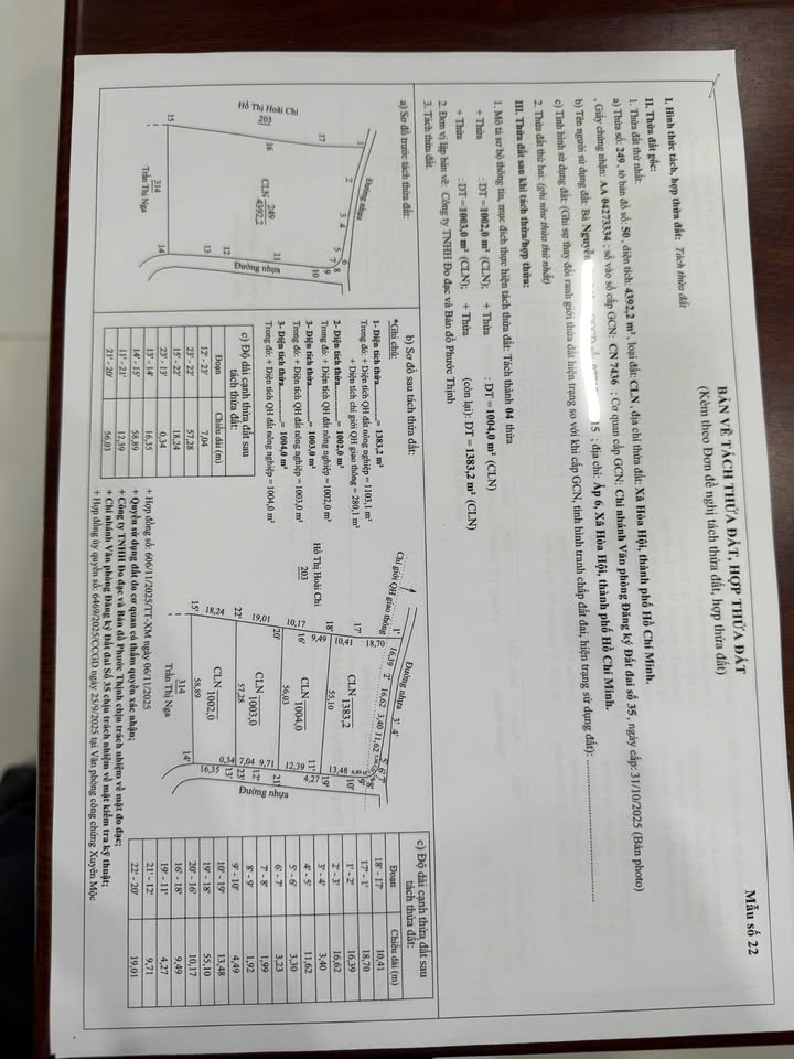 Đất nền Hòa Hội, Xuyên Mộc, 1800m² giá 3.6 tỷ - Sổ hồng chính chủ, đầu tư sinh lời!