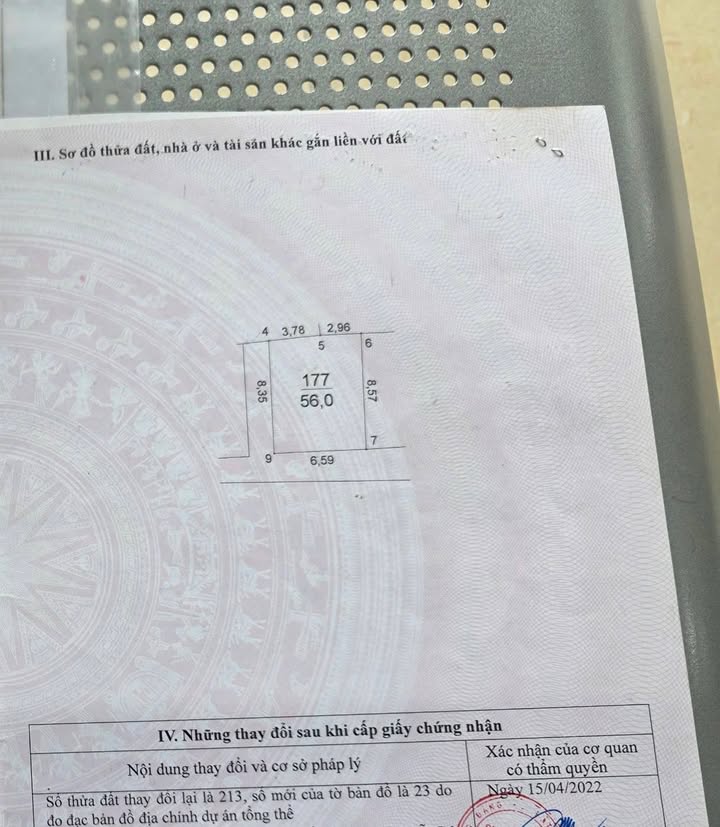 Đất thổ cư Thanh Thùy - Thanh Oai 56m² giá 300 triệu - Cơ hội đầu tư tuyệt vời!