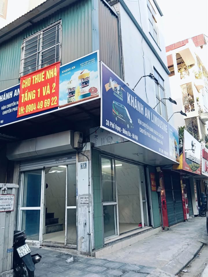 Nhà cho thuê mặt tiền phố Vọng, Đống Đa, 25m² - Vị trí đắc địa gần trường đại học
