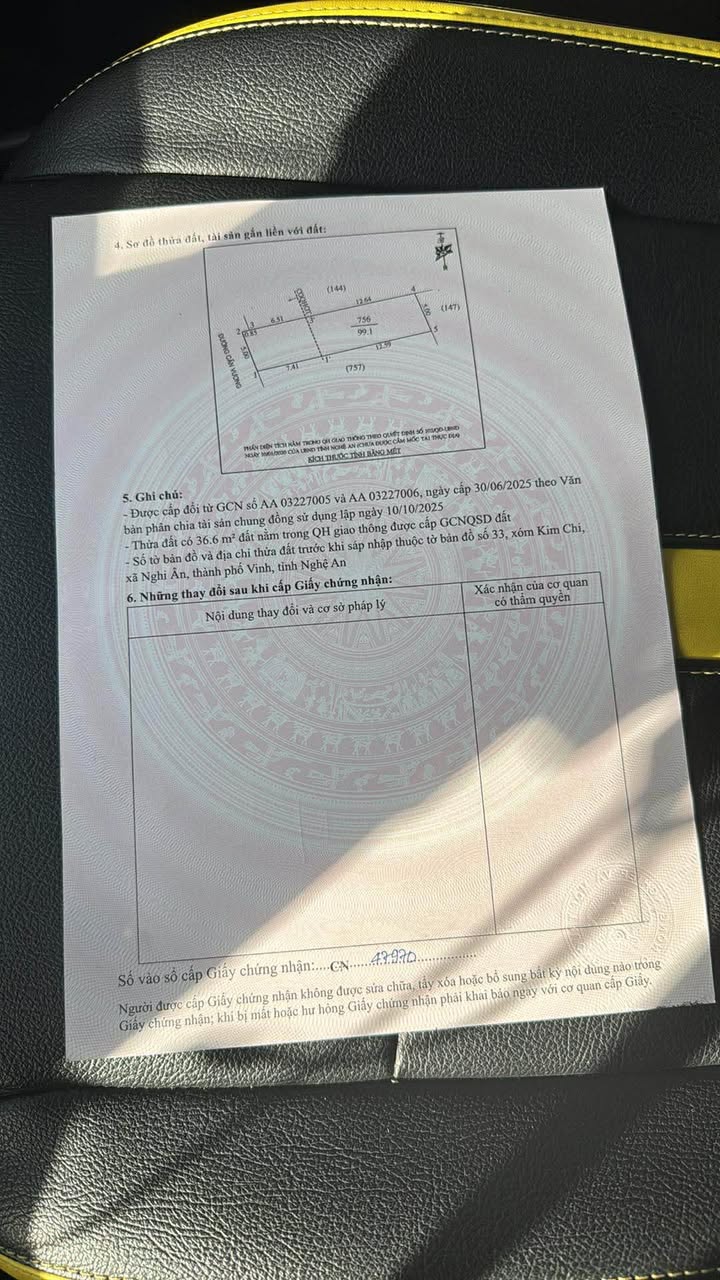 Lô đất mặt đường Cần Vương, Nghi Ân 99,1m² giá giảm 200 triệu - Cơ hội đầu tư vàng!