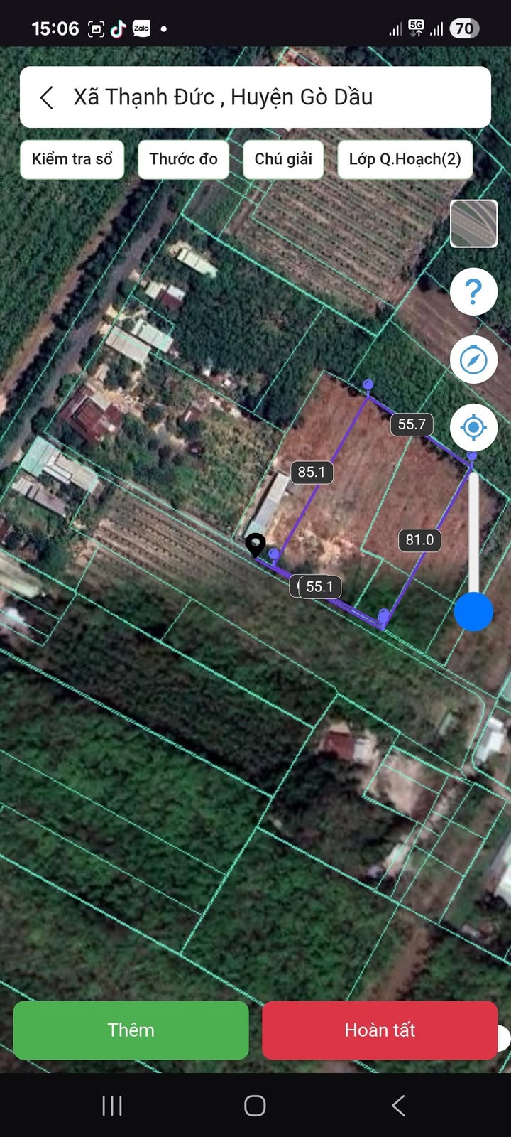 Đất thổ cư 4600m² tại Thạnh Đức, Gò Dầu - Cơ hội đầu tư tốt!