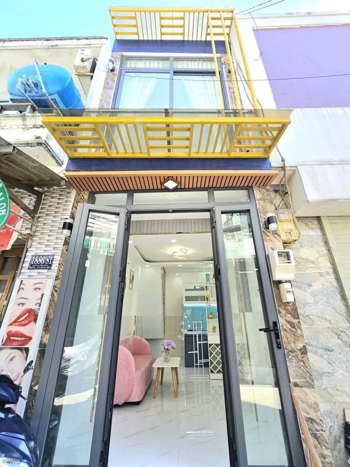 Nhà mặt tiền hẻm xe hơi 1886/83 Huỳnh Tấn Phát, Nhà Bè 21m² - Kinh doanh tiềm năng!