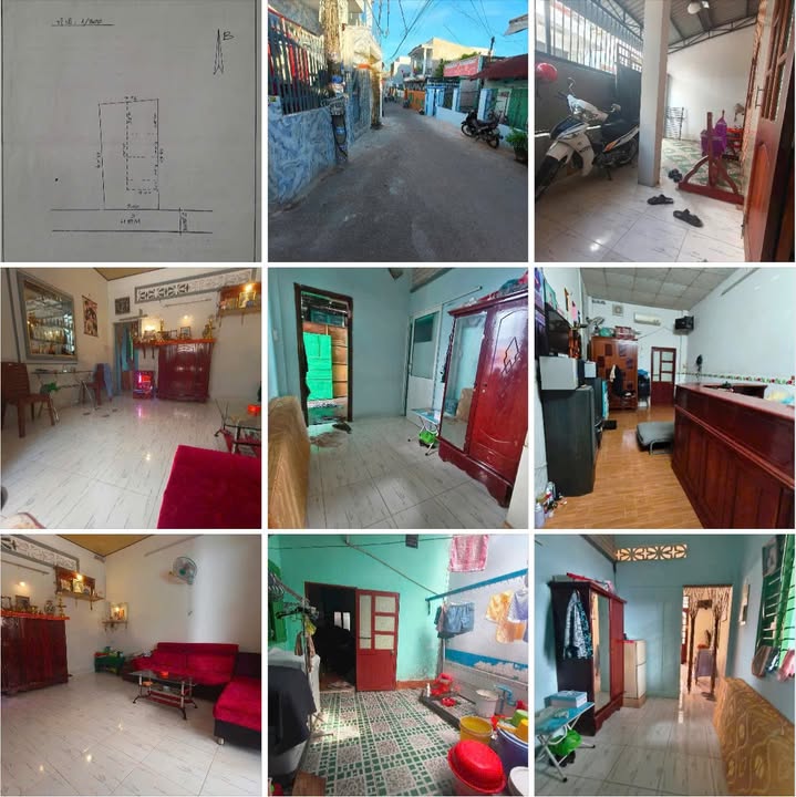 Nhà cấp 4 Hẽm 33 Trần Phú, Phan Thiết 103m² giá 1.75 tỷ - Hướng chính nam