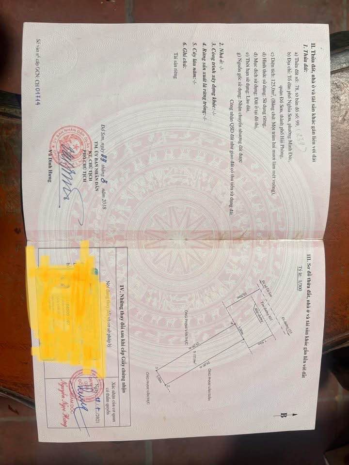 Đất nền mặt đường 403, Minh Đức, Đồ Sơn - 125m² giá 3.75 tỷ - Cơ hội đầu tư sinh lời!