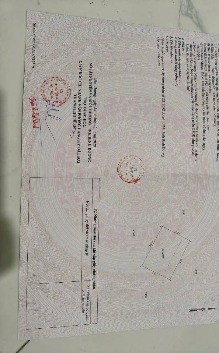 Lô đất Tân Đông Hiệp, Dĩ An 86m² giá chỉ 1.55 tỷ - Cơ hội đầu tư tuyệt vời!