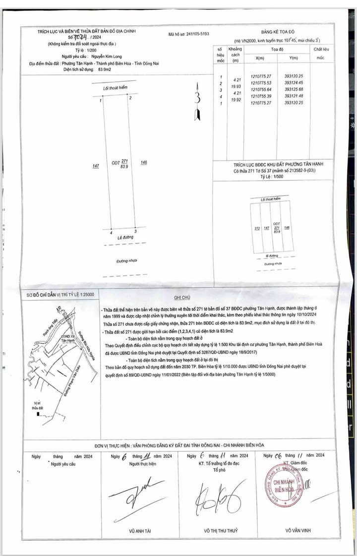 Đất nền Tân Bình Dĩ An 83.9m² giá 2.55 tỷ - Đầu tư sinh lời ngay!