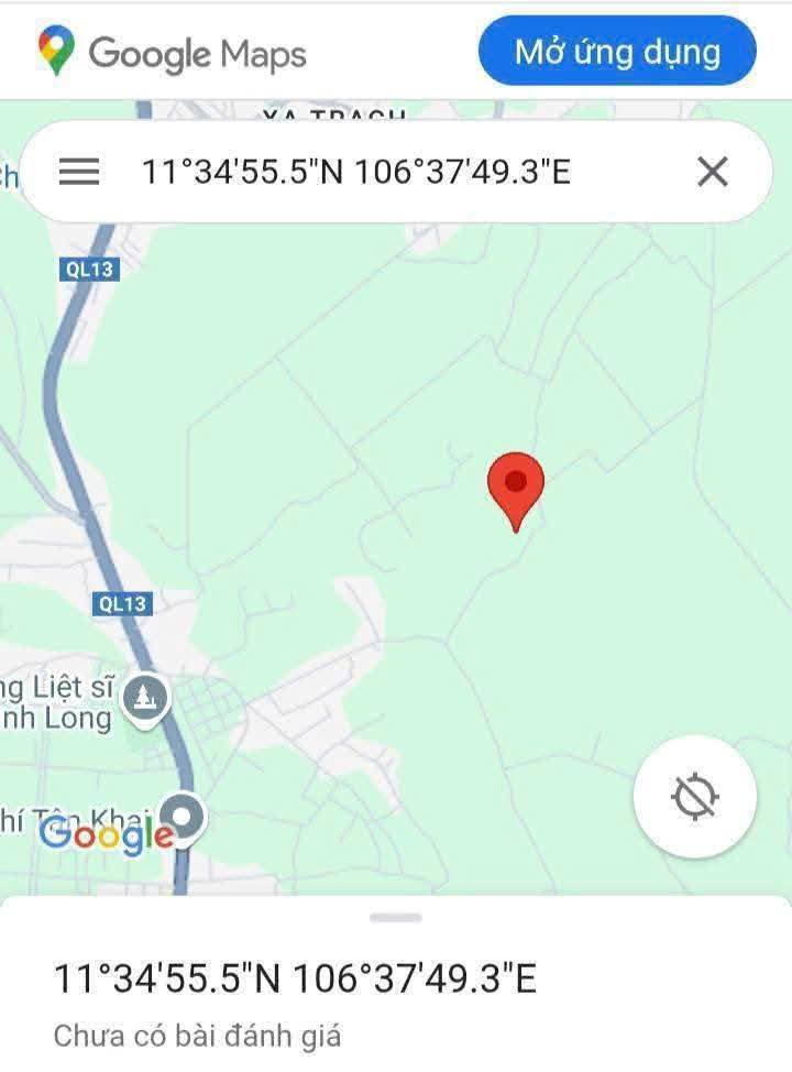 Đất thổ cư Phước An, Hớn Quản 200m² giá 900 triệu - Đầu tư làm vườn sinh thái lý tưởng!