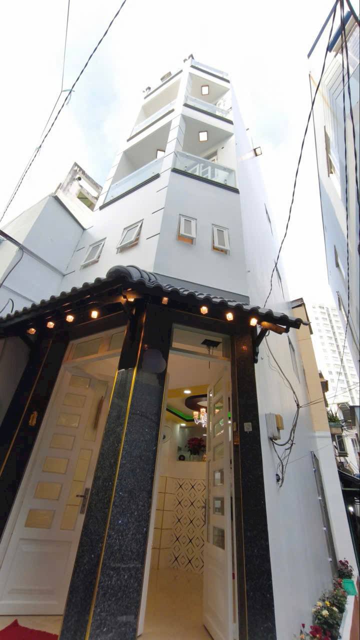 Nhà căn góc 5 tầng Nguyễn Văn Luông Quận 6, giá 4.58 tỷ - Không lộ giới, đầy đủ tiện nghi!