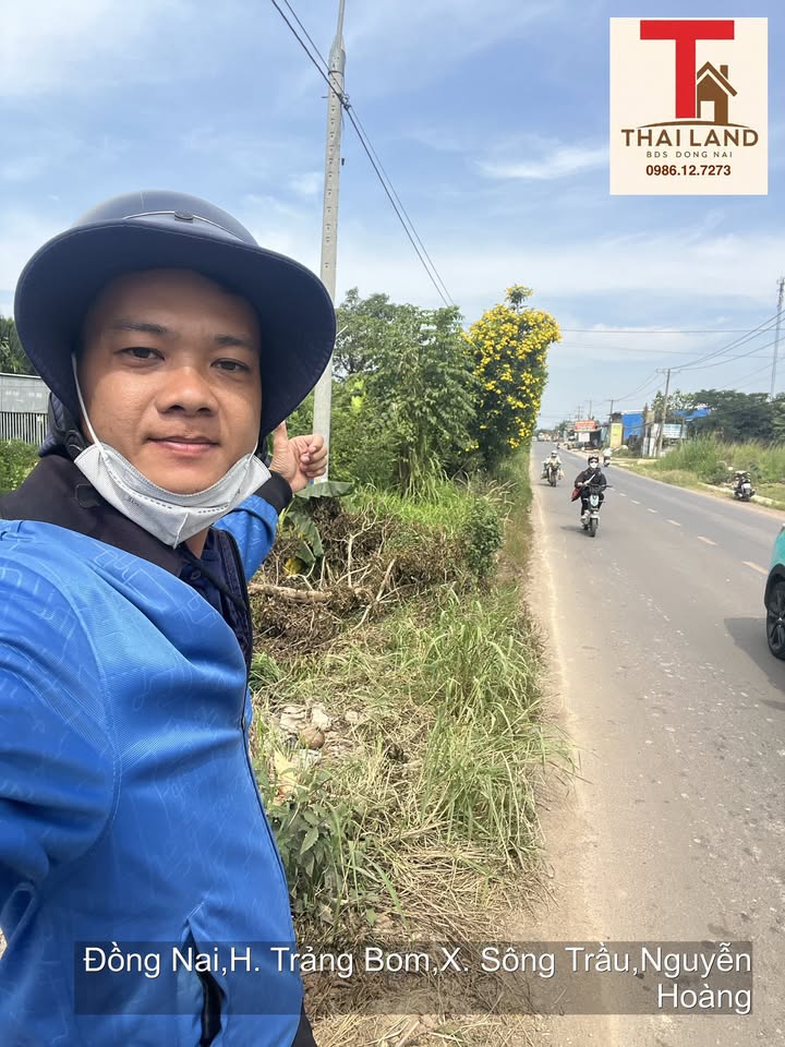 Đất nền mặt tiền Nguyễn Hoàng, Trảng Bom 1214m² giá 3 tỷ - Cơ hội đầu tư hấp dẫn!