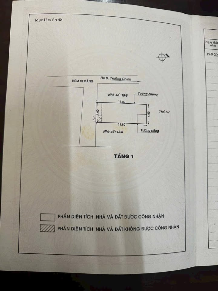 Nhà cấp 4 Tân Bình 55.2m² giá 5.8 tỷ - Thuận tiện xe hơi ra vào