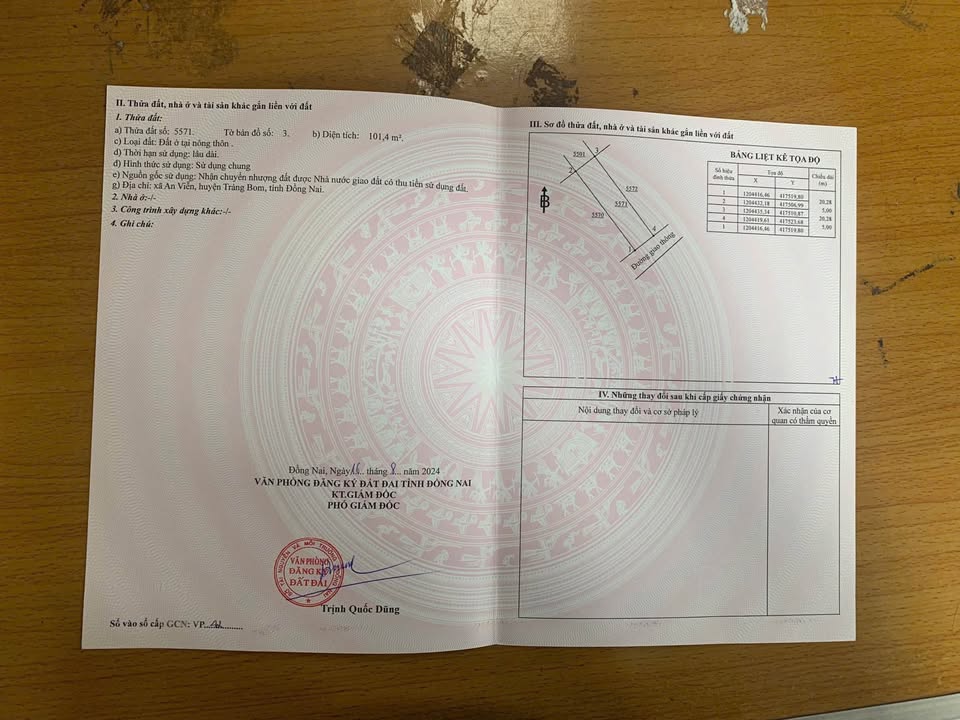 Đất An Viễn - Trảng Bom, Đồng Nai 100m² giá chỉ 955 triệu - Đầu tư sinh lời ngay!