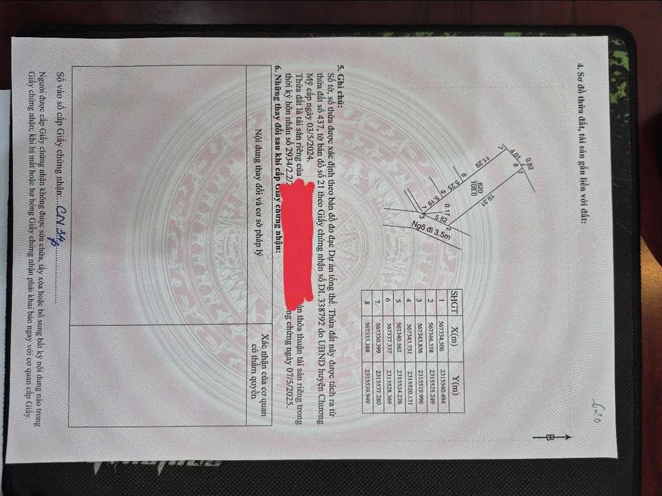 Đất thổ cư 108m² xã Phú Nghĩa, giá chỉ 2 tỷ - Cơ hội đầu tư tuyệt vời!