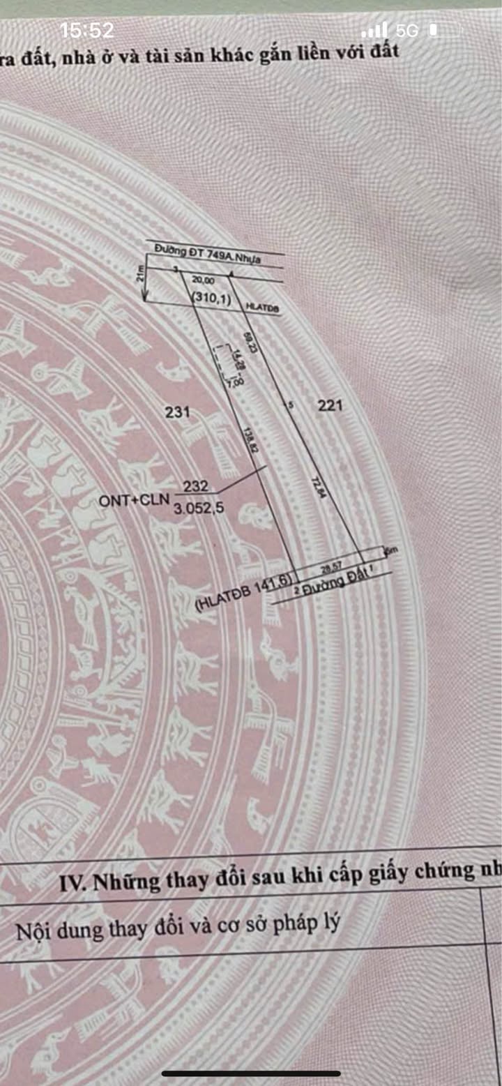 Kho bãi 3000m² tại ĐT 749A, Long Tân - Giá chỉ 4 tỷ, đầu tư sinh lời!