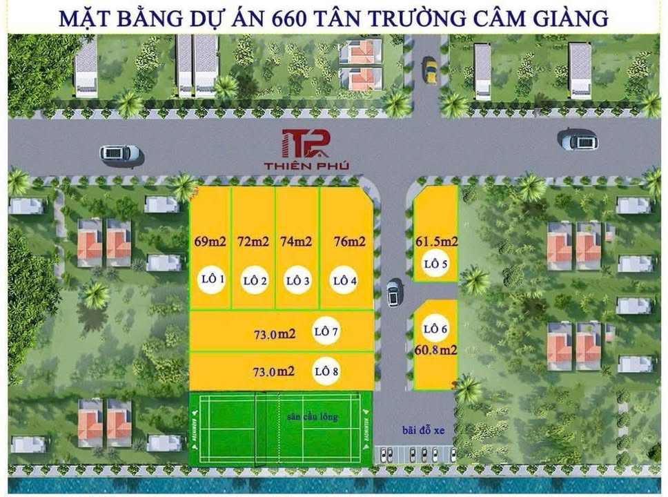 Đất nền Tân Trường Cẩm Giàng 74m² giá 1 tỷ - Mặt tiền rộng, giao thông thuận lợi!