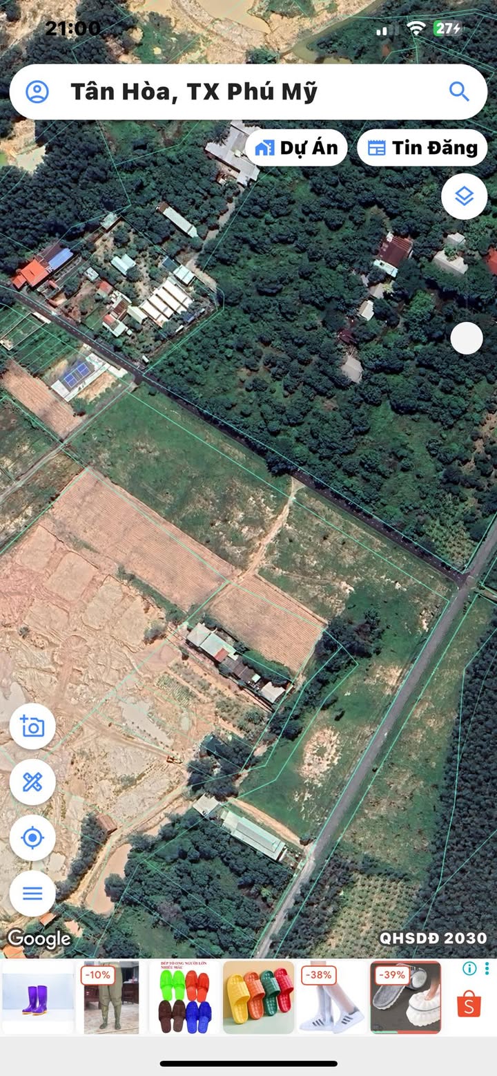 Đất nền Tân Hoà, Phú Mỹ 1,8ha giá chỉ 3 triệu/m² - Cơ hội đầu tư tuyệt vời!