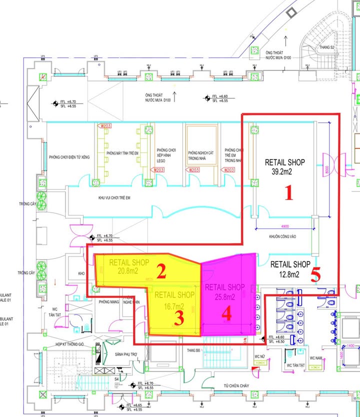Cho thuê kios tại Sheraton Grand Đà Nẵng 28m² - Đầu tư kinh doanh sinh lời!