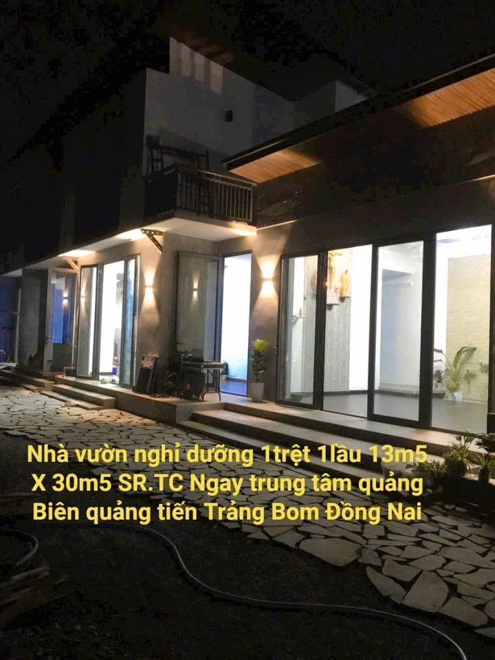 Nhà vườn 1 trệt 1 lầu tại Quảng Tiến, Trảng Bom 410m² - Sổ đỏ chính chủ, giá 4.3 tỷ!
