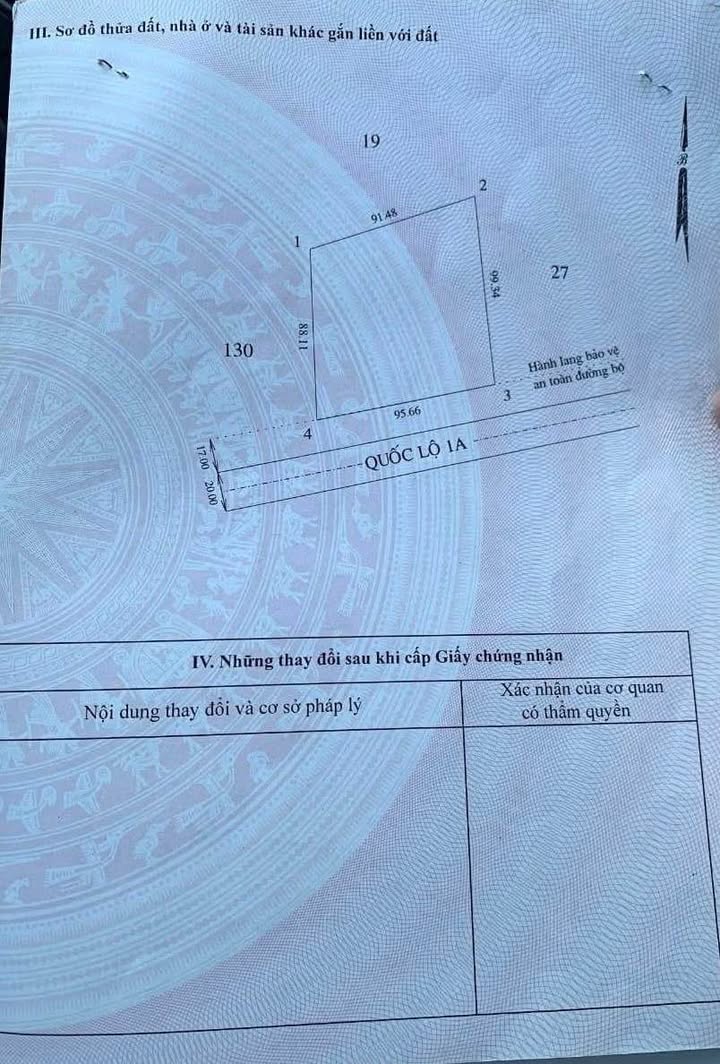 Đất liền kề mặt tiền QL1A Vĩnh Tân 29,630m² giá 150 triệu/m² - Cơ hội đầu tư hấp dẫn!