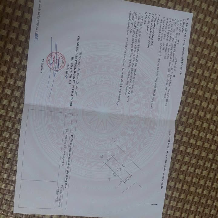 Đất nền Kim Bài, Thanh Oai 40m² giá 2 tỷ - Ô tô vào tận đất!