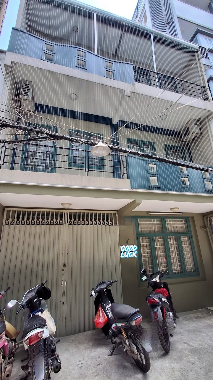 Nhà 4 tầng Võ Văn Tần, Q3 - 48m² - Hẻm ô tô 5m, thẳng trục!