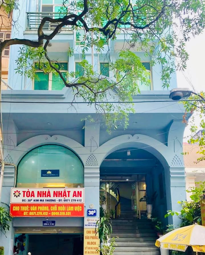 Văn phòng cho thuê tại Tòa nhà Nhật An, Kim Mã Thượng, 22m² chỉ từ 176k/m²!