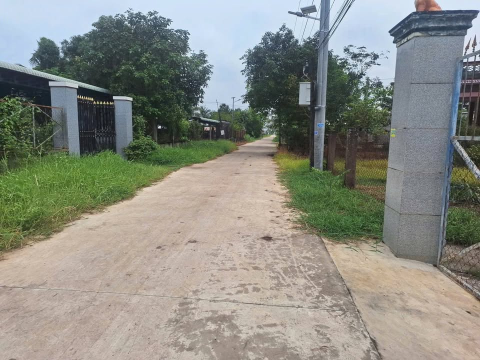 Đất thổ cư mặt tiền Gò Sỏi, Hòa Khánh Tây, Đức Hòa 450m² giá 1.75 tỷ - Đầu tư sinh lời tốt!