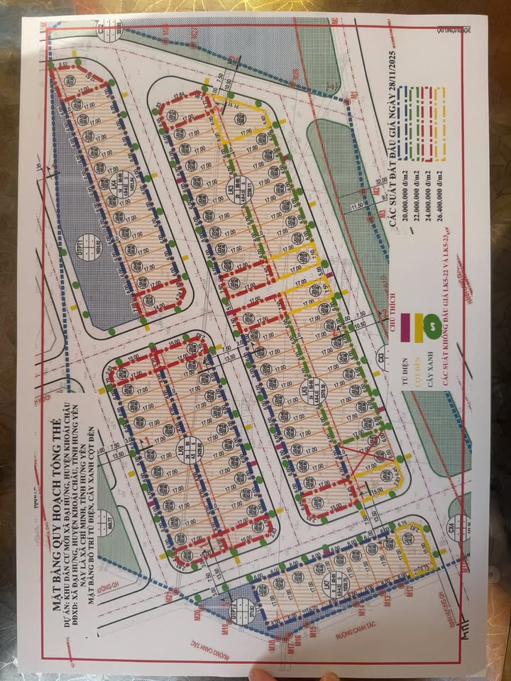 Đất nền dự án Chí Minh, Khoái Châu 102m² giá 5.88 tỷ - Đầu tư sinh lời hấp dẫn!