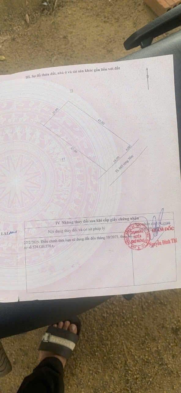 Đất nền xã Ia Vê, Chư Prông, Gia Lai 900m² giá 750 triệu - Chính chủ cần bán gấp!