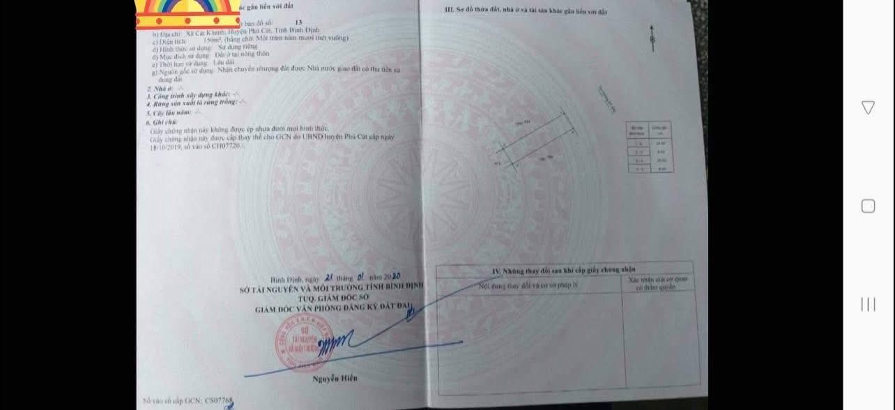 Lô đất mặt tiền đường 639 Cát Khánh, Phù Cát 150m² - Khu kinh doanh sầm uất!