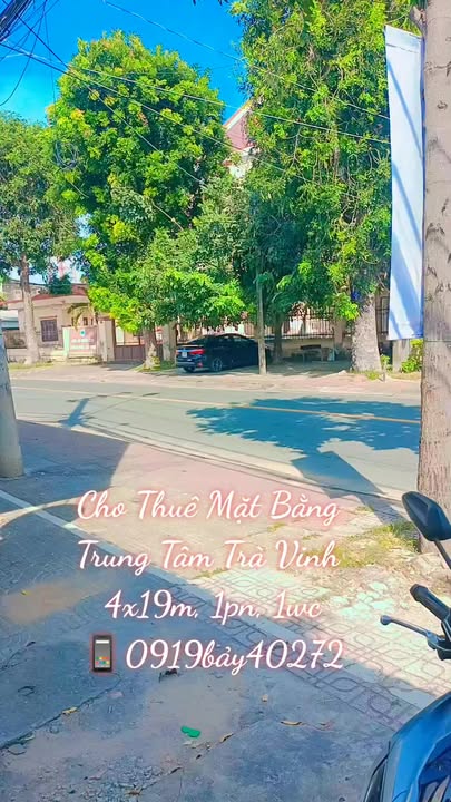 Mặt bằng cho thuê đường Phạm Ngũ Lão Trà Vinh 76m² giá 8 triệu - Phù hợp kinh doanh đa ngành nghề!