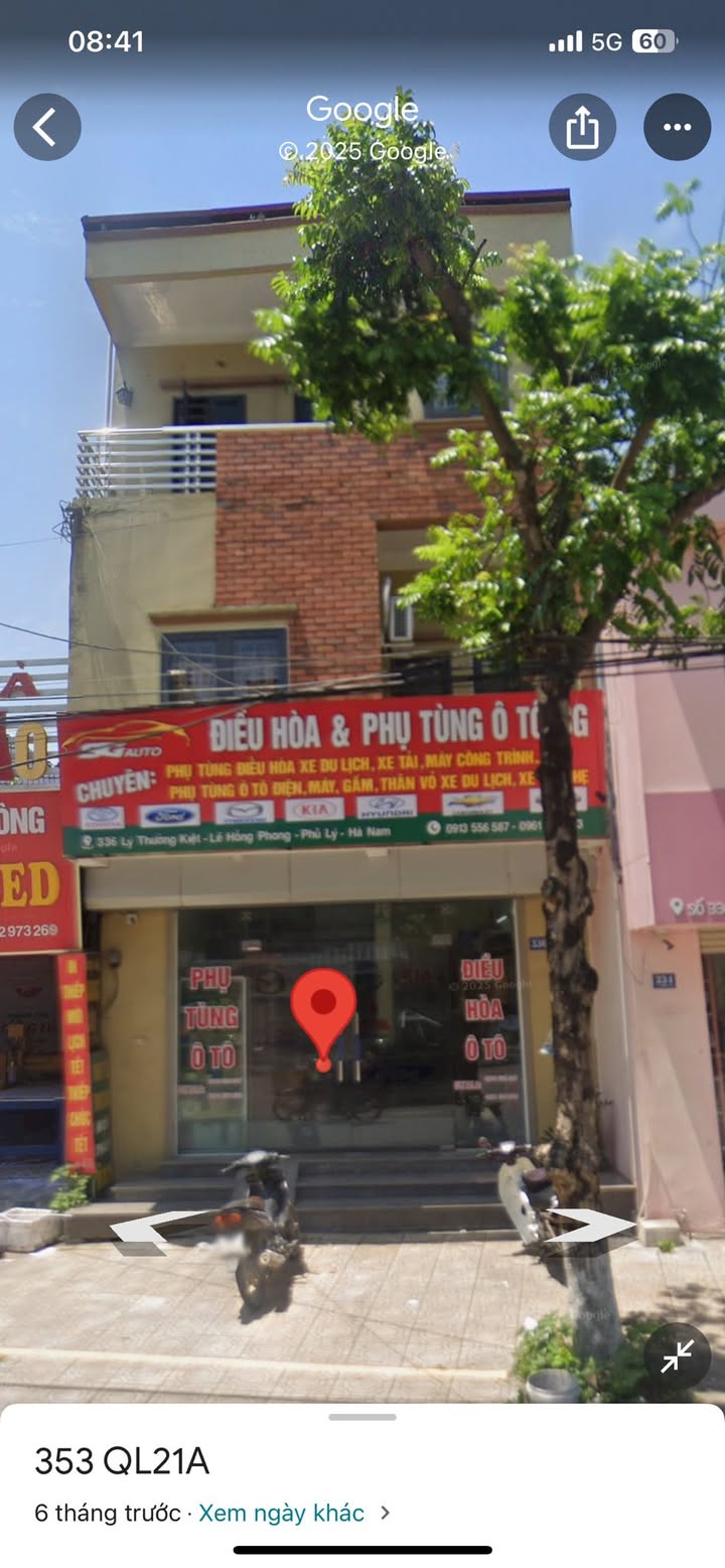 Nhà cho thuê 3 tầng mặt đường Lý Thường Kiệt, Phù Vân - Điểm kinh doanh sầm uất!