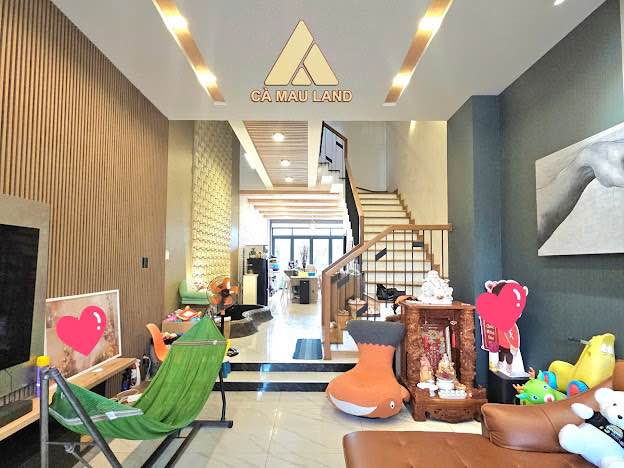 Nhà lầu hiện đại Tân Xuyên Cà Mau 121m² giá 3 tỷ - Full nội thất cao cấp!