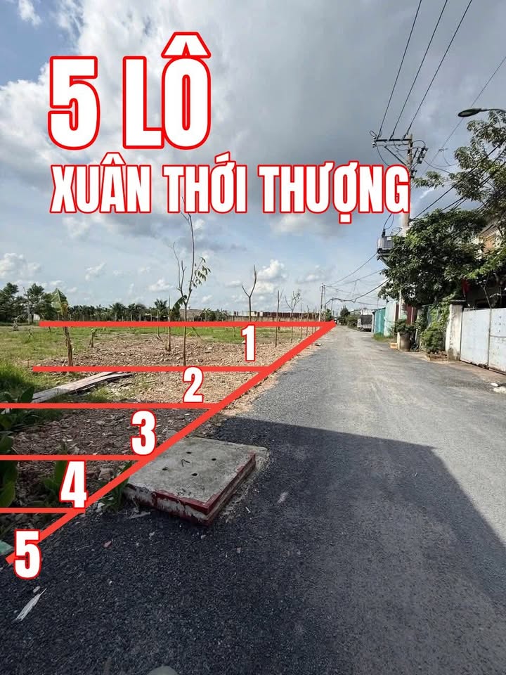Đất nền phường Xuân Thới Thượng 115m² giá 3.65 tỷ - Sổ đỏ chính chủ