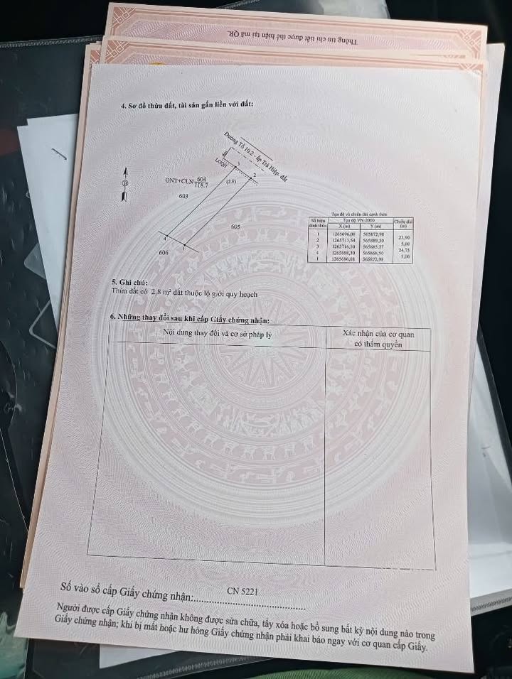 Đất thổ cư Ấp Trà Hiệp, xã Trà Vong, giá chỉ từ 180 triệu - Sổ hồng chính chủ, sang tên trong ngày!