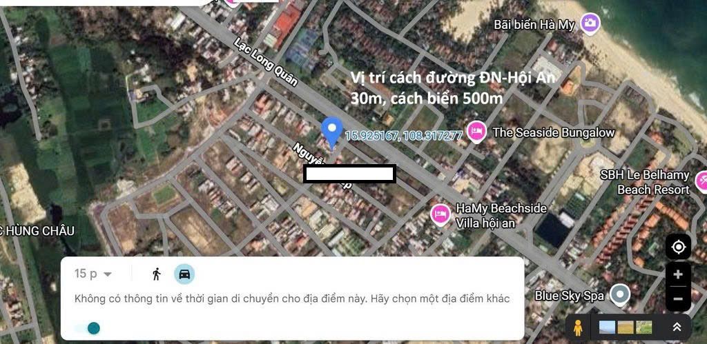 Đất nền Điện Dương 192m² giá 5.5 tỷ - Đối diện resort The Nam Hải!