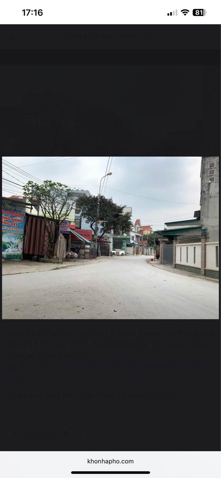 Đất nền An Hưng Thanh Hóa 342m² - Vị trí kinh doanh đắc địa!