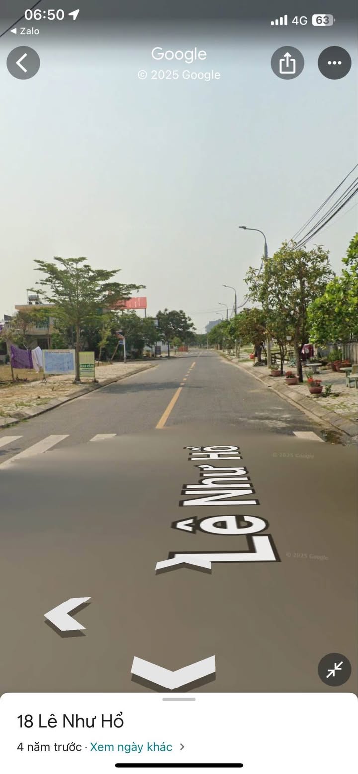 Bán đất mặt tiền đường Lê Như Hổ, Đà Nẵng 90m² - Nhà cấp 4 mới xây, thu nhập ổn định!