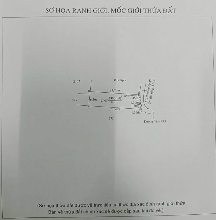 Đất thổ cư Nhơn Thạnh Trung 136m² giá 850 triệu - Chính chủ bán gấp!