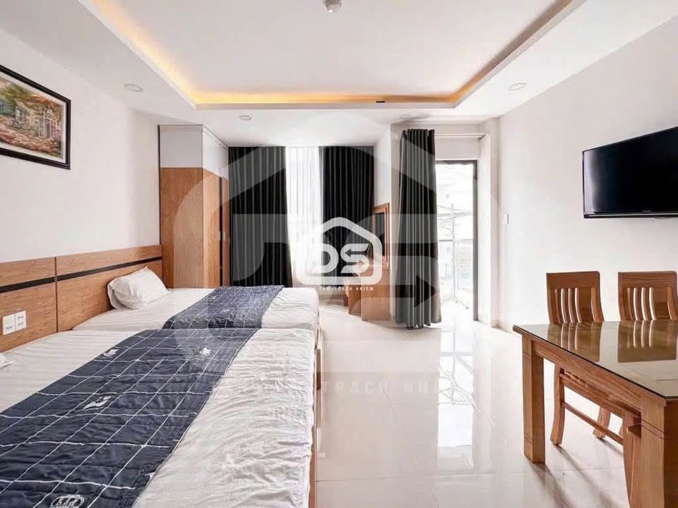 Căn hộ cho thuê Lê Đại Hành Nha Trang 35m² giá 6.8 triệu - Full nội thất, view phố thoáng mát!